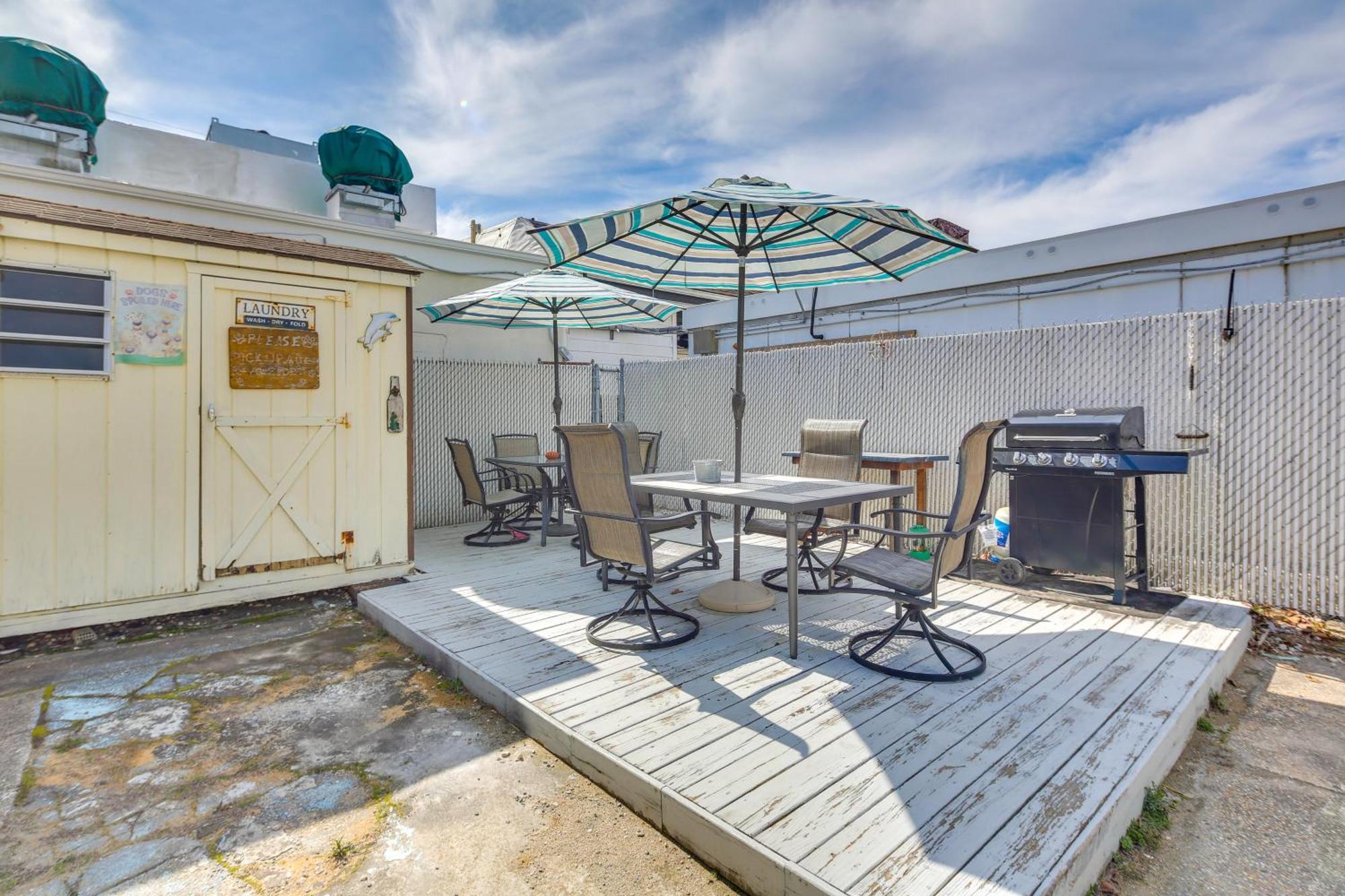 Pet-Friendly Apartment In Wildwood Less Than 1 Mi To Beach Kültér fotó